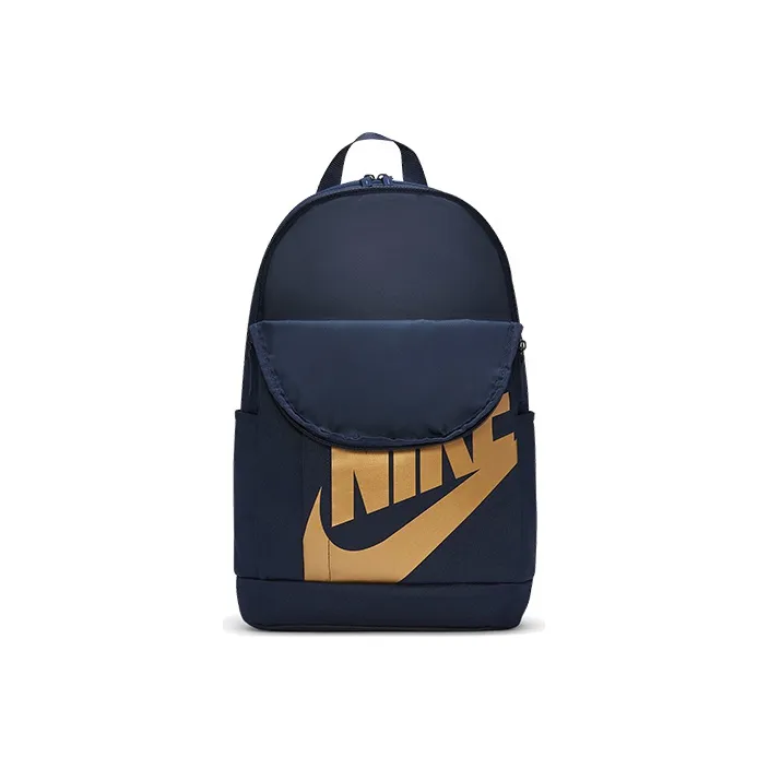 Nike Polyester Portable Backpack Regular Unisex Obsidian Color-0