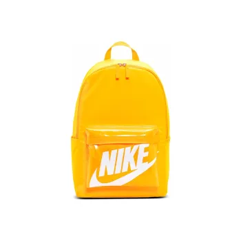 Nike Heritage Polyester Backpack Regular Unisex Laser Orange