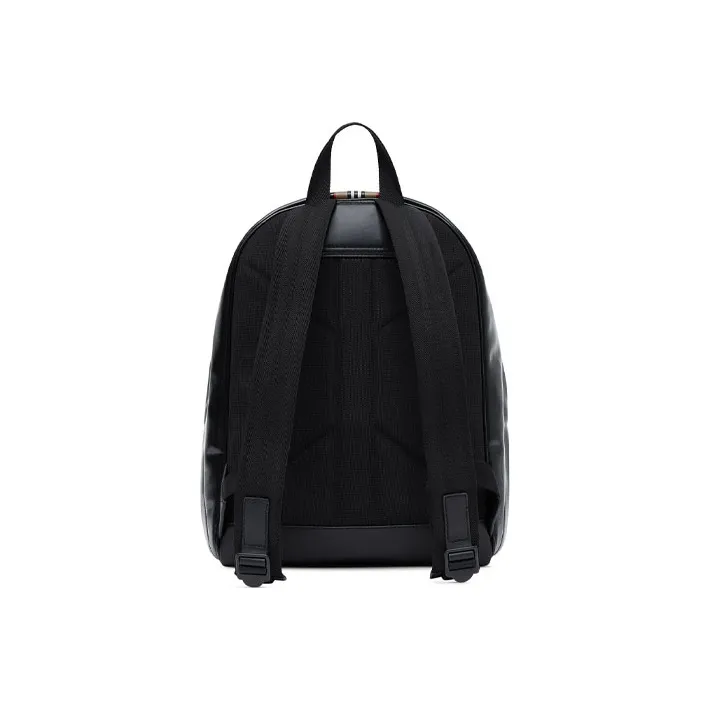 Burberry Cotton Backpack Men's Black-1