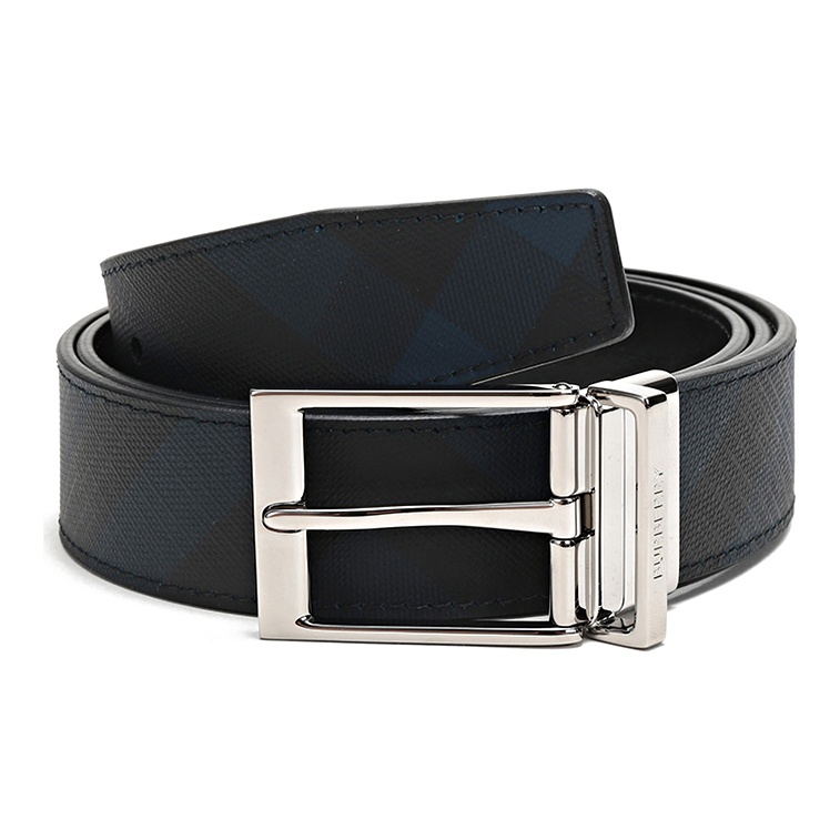 極美品 BURBERRY BLUE LABEL ウール ポンチョ 黒×クリーム