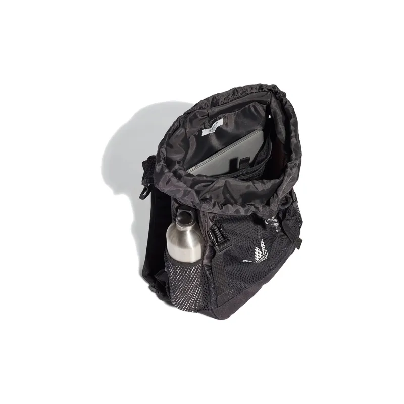 Adidas Originals Polyester Backpack Regular Unisex Black-3