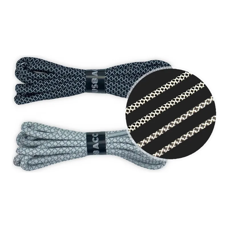 US8ACC Polyester Shoelaces Unisex-1