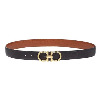 Ferragamo Gancini Buckle Reversible Belt