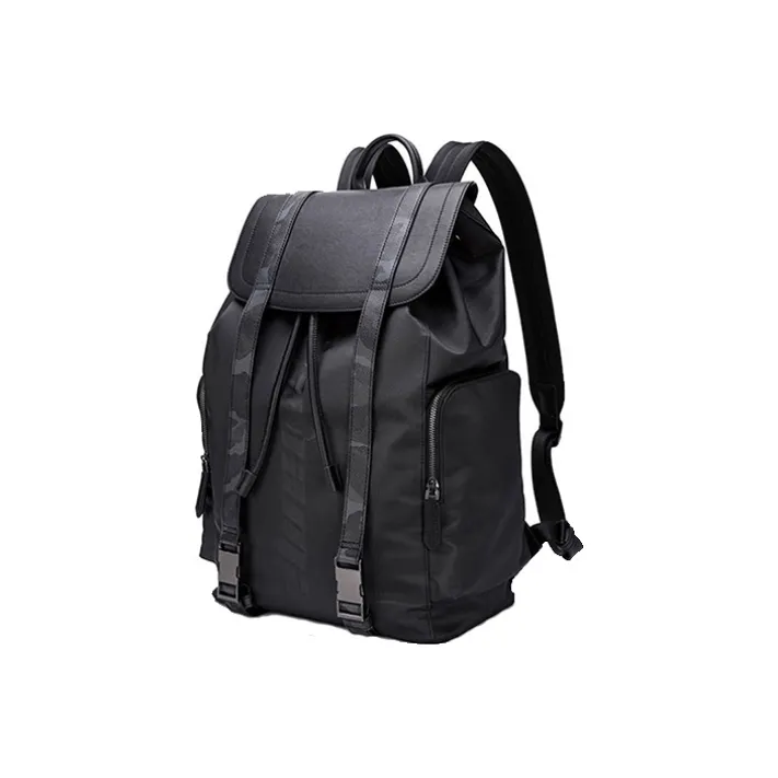 BABAMA Fabric Travel Bags Backpack Regular Men's Black-1
