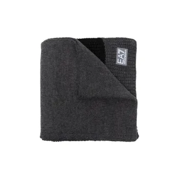 EMPORIO ARMANI Knit Scarves Men's Gray
