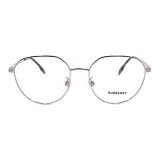 Burberry Eyeglass Frames Men Metal Gray
