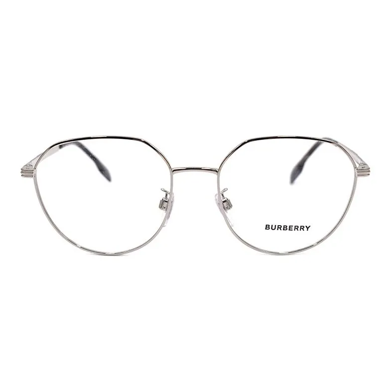 Burberry Eyeglass Frames Men Metal Gray-1