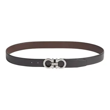 Ferragamo Gancini Buckle Reversible Belt