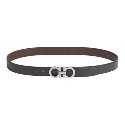 Ferragamo Gancini Buckle Reversible Belt