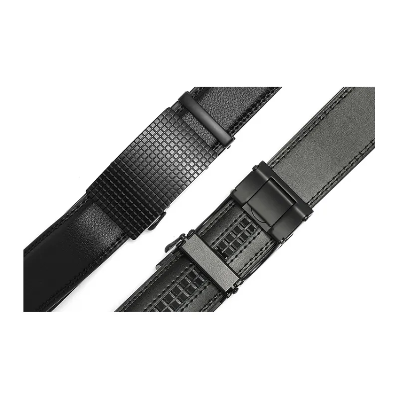 FREE RABBITⅡ Youth Casual Belt Automatic Buckle Trendy Leather Belts Men's-3