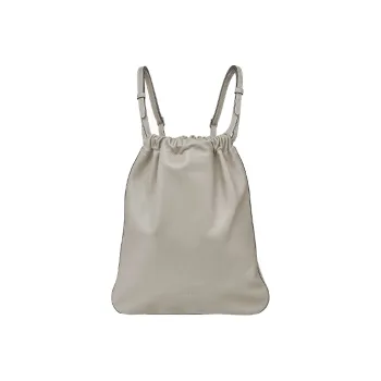 HERMES Evercolor Calfskin Backpack Women's Concrete Gray