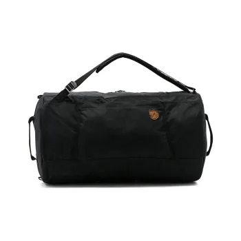 Fjallraven Polyester Portable Sports Bag Travel Bag Backpack Regular Women's Black