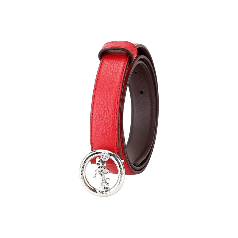 COACH Leather Belts Women's Width 2.5cm-3