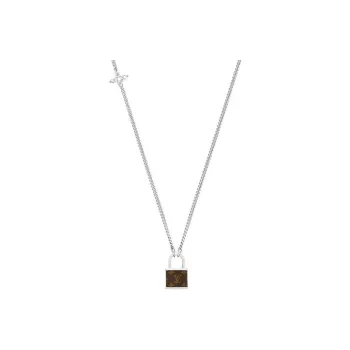 LOUIS VUITTON MONOGRAM LOCK Charms / Pendants Men Silver