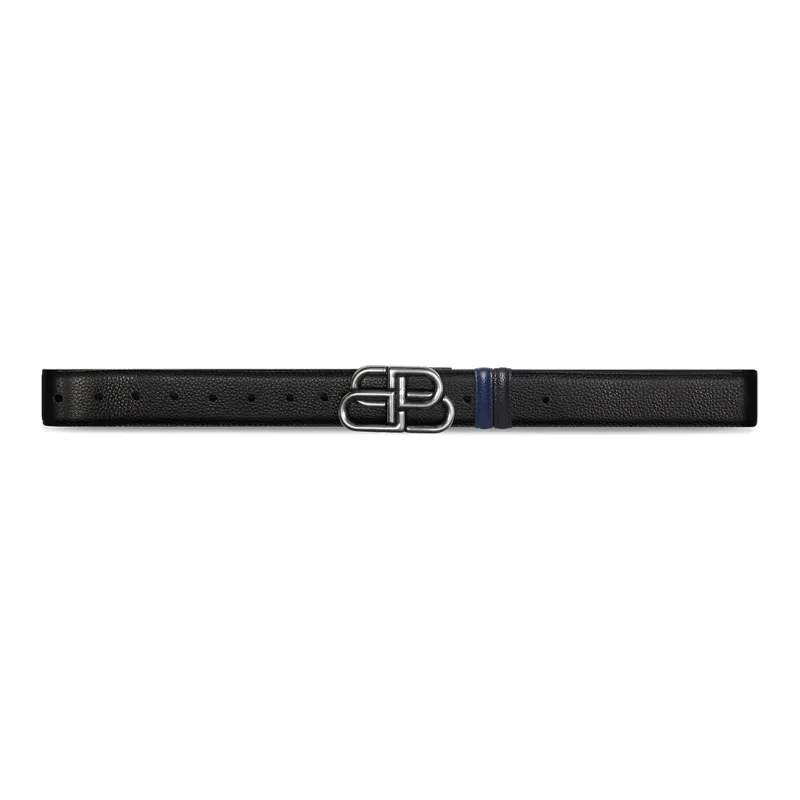Balenciaga Bb Rev Logo Belt-0