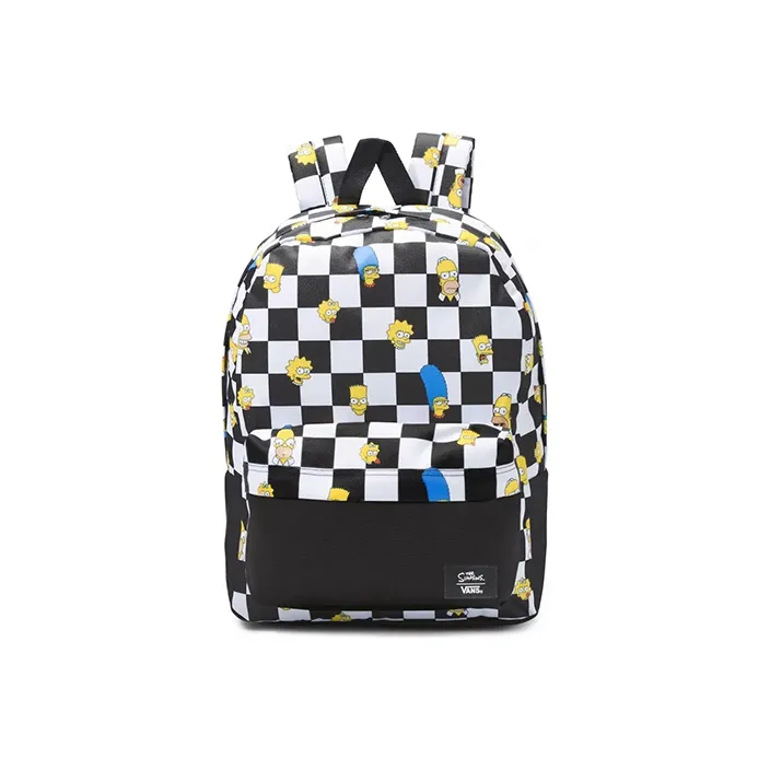 Vans The Simpsons The Simpsons Collaboration Old Skool Polyester Backpack Regular Unisex Black-1