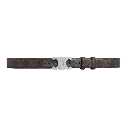 CELINE Leather Belts Unisex