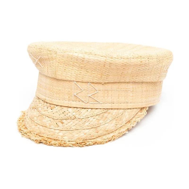 RUSLAN BAGINSKIY Straw Cadet Cap-0