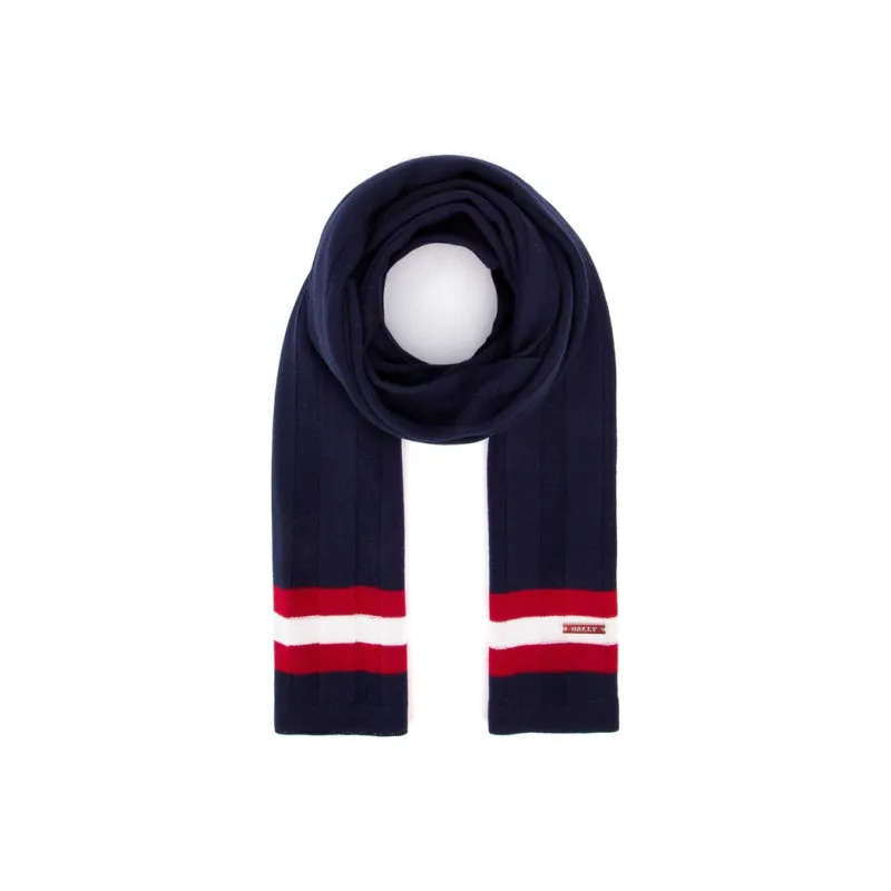 BALLY Striped Logo Detail Scarf-0