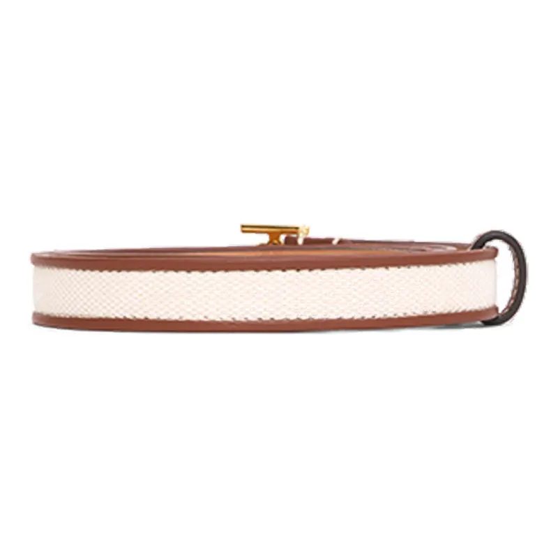 Burberry Logo Plaque Buckle Belt-1