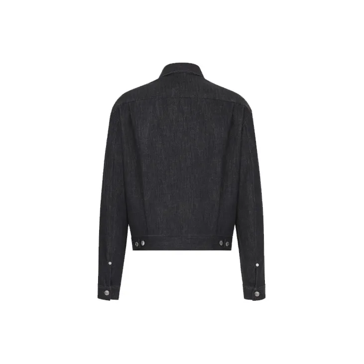 DIOR Oblique Lined Denim Jacket-1