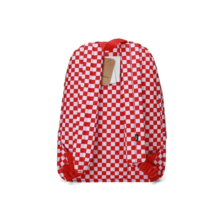 Vans Polyester Backpack Regular Unisex Red White-1