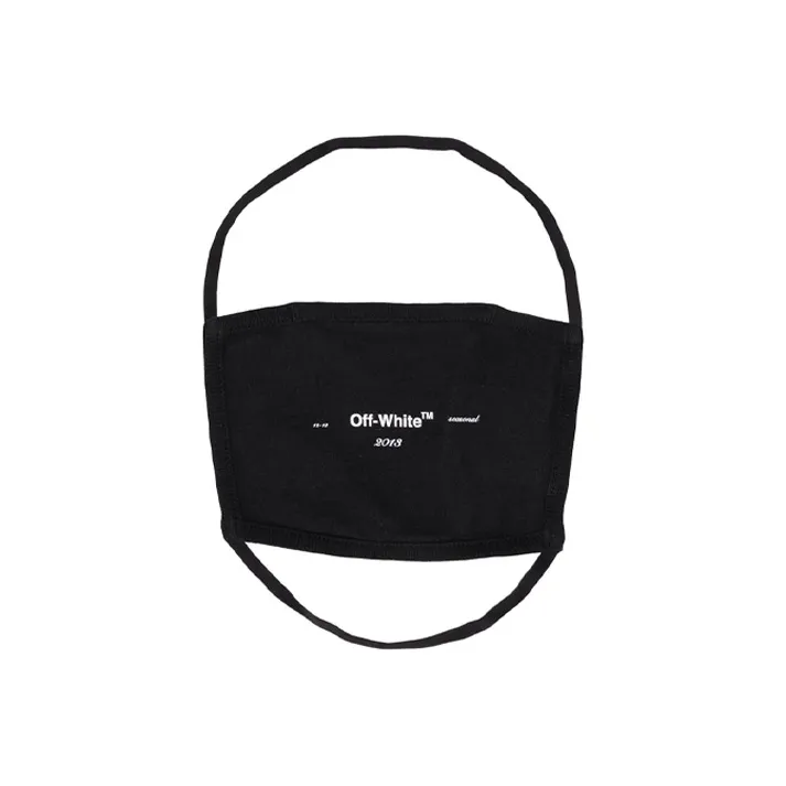 OFF-WHITE Logo Printed Face Mask-1