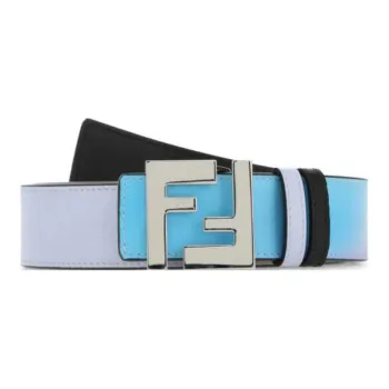 FENDI Leather Belts Unisex Multicolor