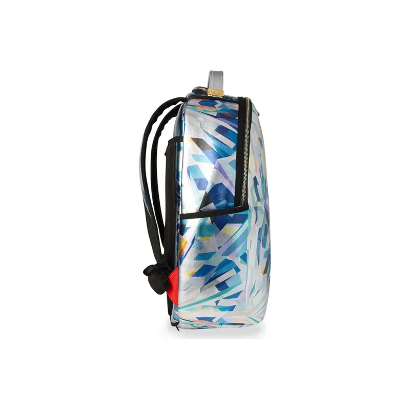 SPRAYGROUND Artificial Leather Fabric Backpack Regular Unisex Heather Gray-2