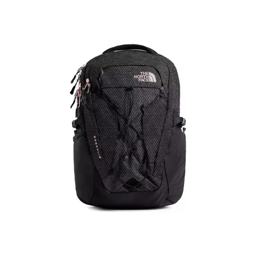 THE NORTH FACE Backpacks Black Mesh Plaid