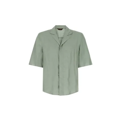 Ermenegildo Zegna Shirts Men Green