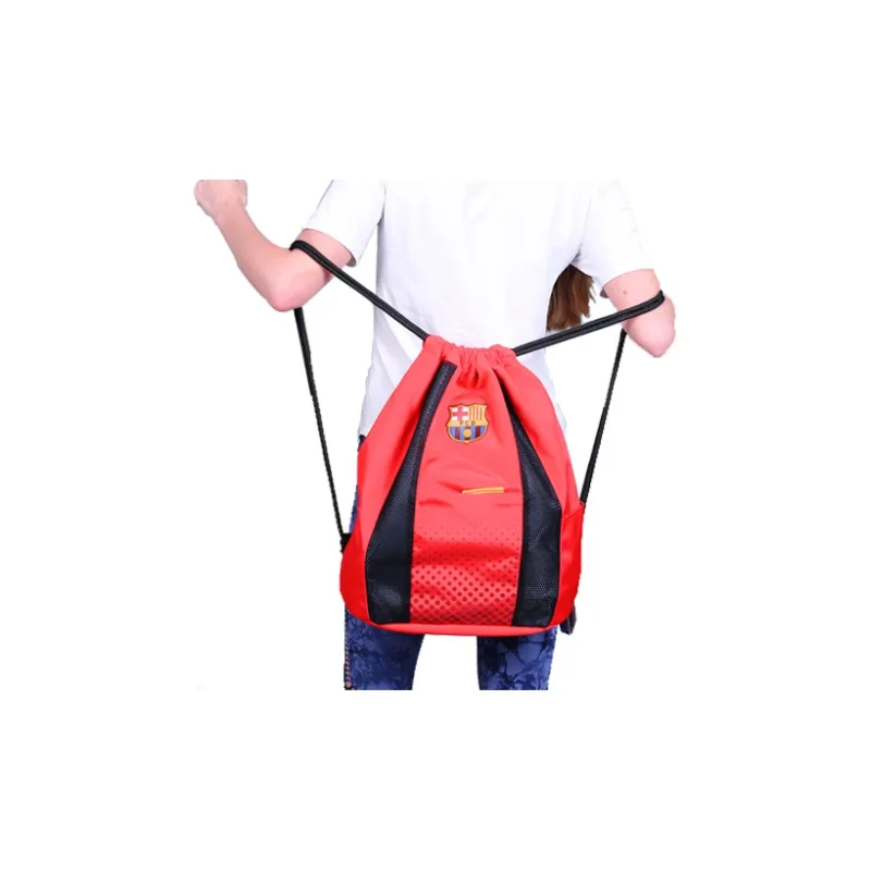 PETERPOINT Oxford Backpack Regular Unisex Blue/Red-7