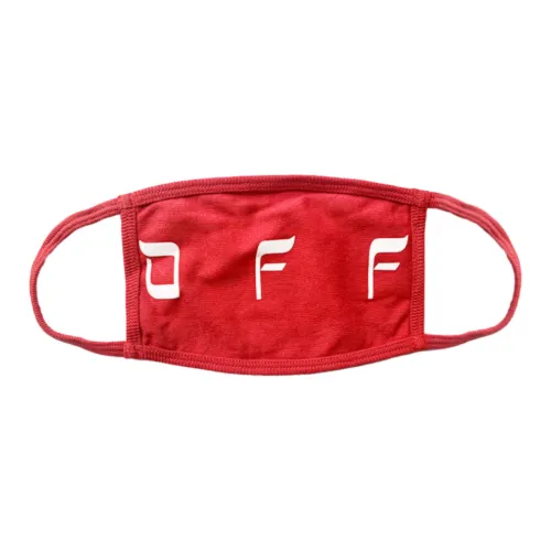 OFF-WHITE Face Masks Unisex Red