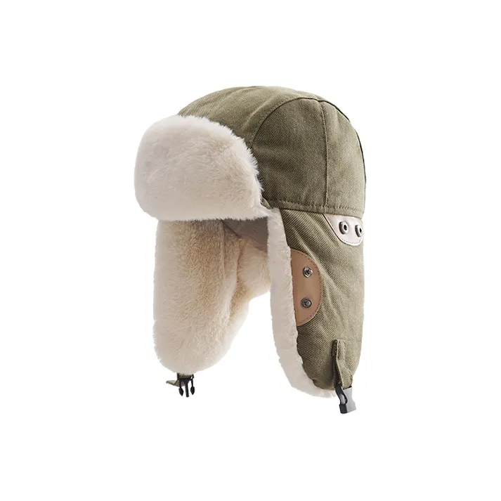 FREE RABBITⅡ Cotton Trapper Hats Unisex-2