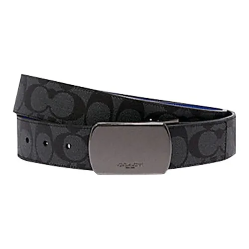 COACH Leather Belts Men