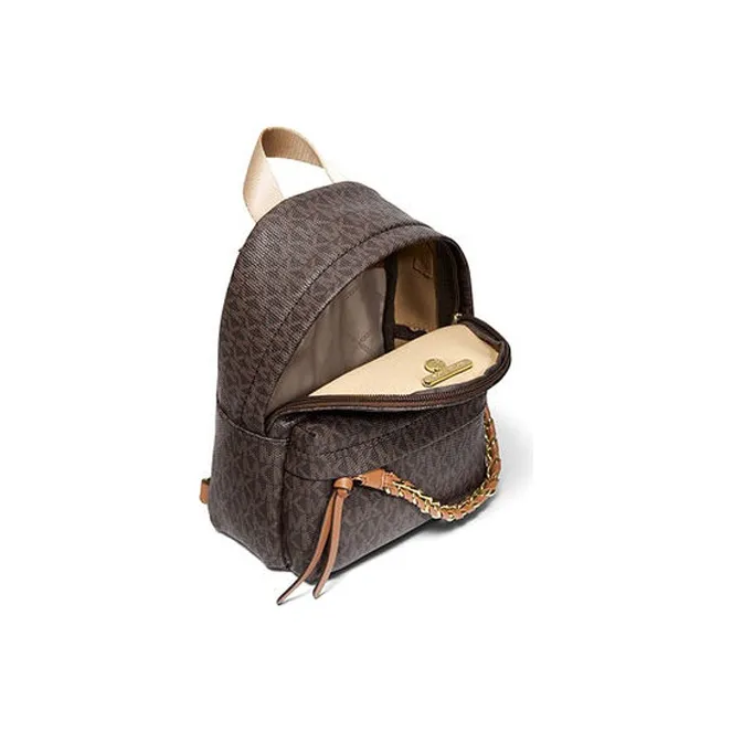 MICHAEL KORS Artificial Leather Backpack Mini Women's Acorn Brown-1