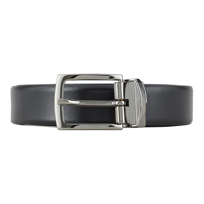 EMPORIO ARMANI Leather Belts Men Black-0