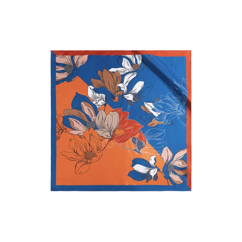 WENSLI Silk Scarves Women's-12