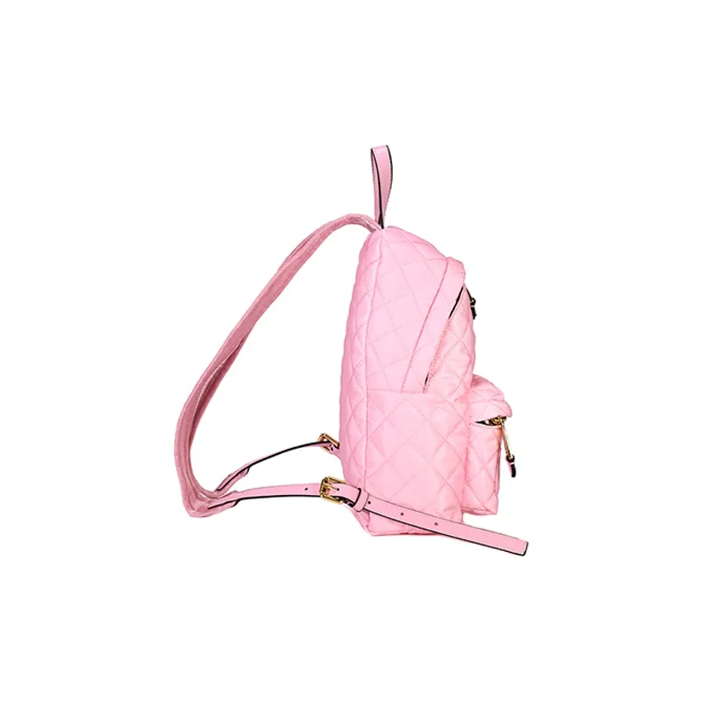 MOSCHINO Nylon Fabric Backpack Medium Size Women's Pink-3