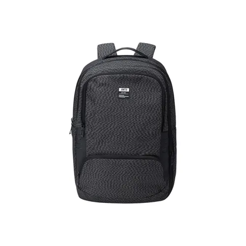 ANTA Backpacks Black Double-Dyed Heather Gray