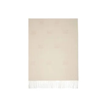 MaxMara Knit Scarves Unisex Nude