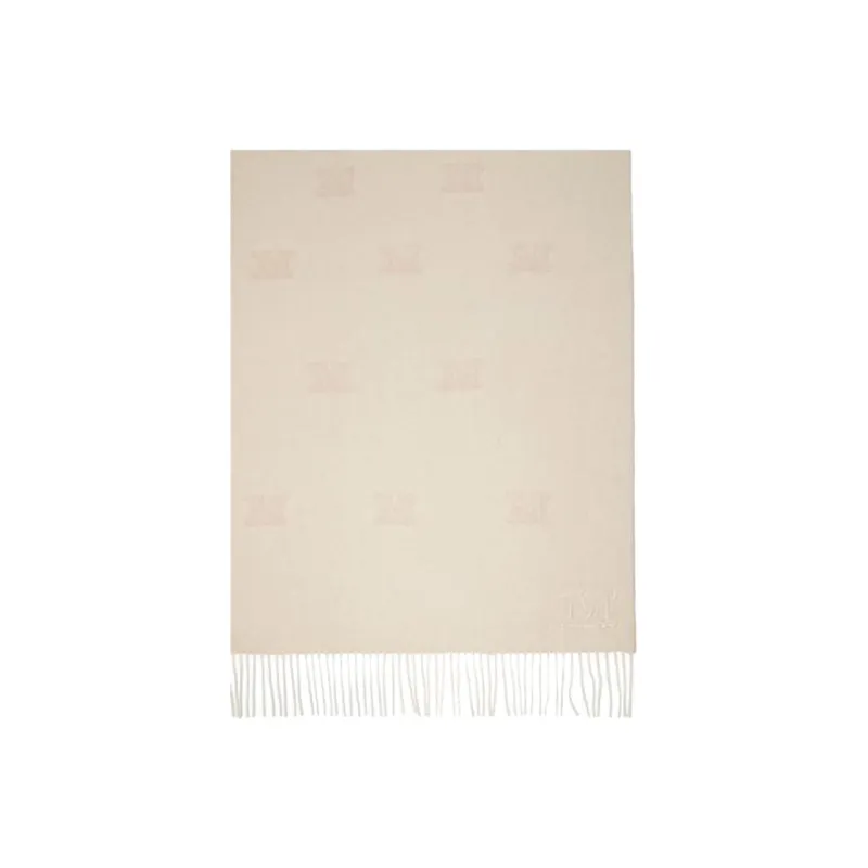 MaxMara Knit Scarves Unisex Nude-0