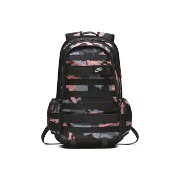 Nike Polyester Backpack Pink Camouflage