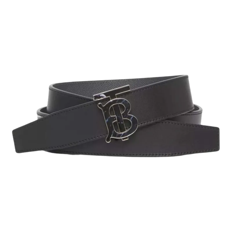 Burberry Sign Cow Leather Belt Black-0