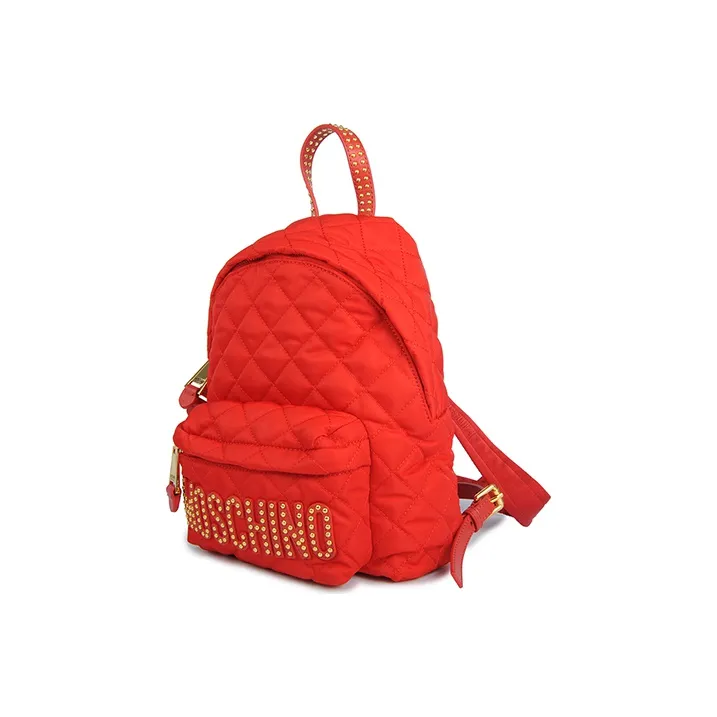 MOSCHINO Polyamide Backpack Regular Women's Red-2