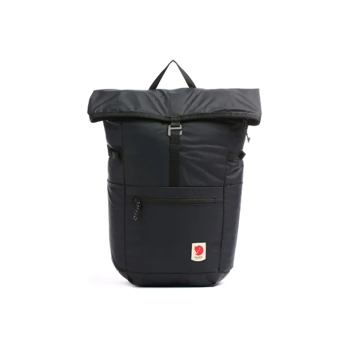 Fjallraven Nylon Fabric Backpack Regular Unisex Black-1