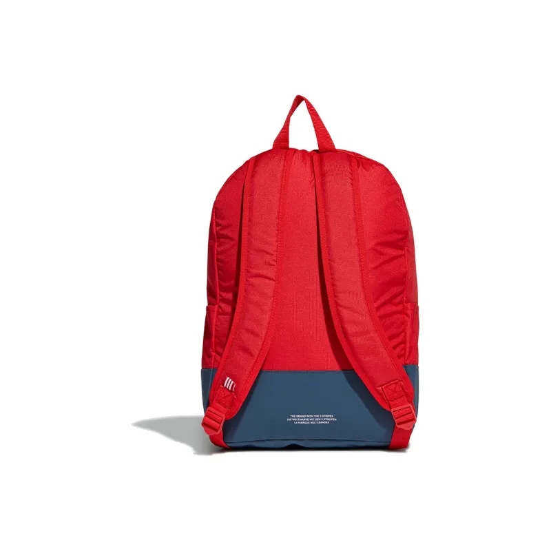Adidas Originals Polyester Backpack Unisex Light Scarlet-1