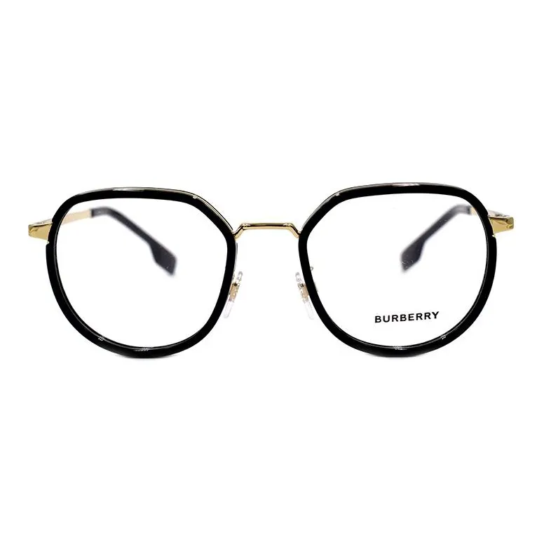 Burberry Eyeglass Frames Unisex Black/Gold-0