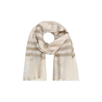 Burberry Giant Check Gauze Scarf