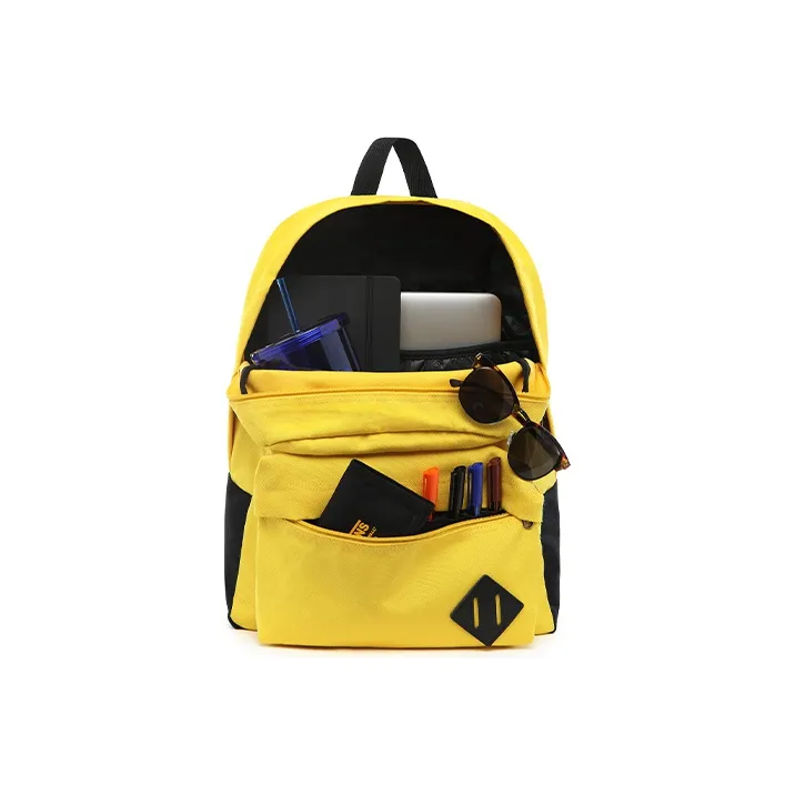Vans Old Skool Canvas Backpack Regular Unisex Sulfur Yellow-1